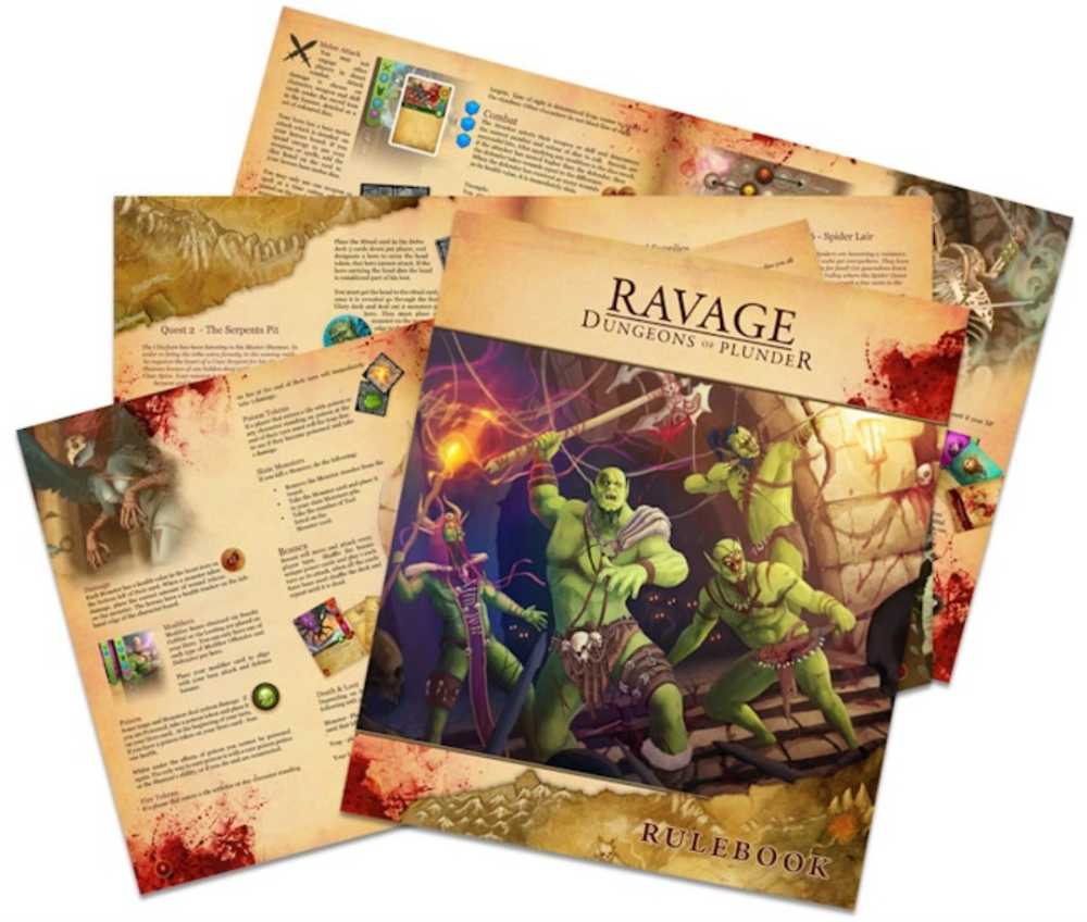 Ravage Dungeons Of Plunder - KS Goblin Trinket Pledge  (1-5) board game collectible - Main Image 3