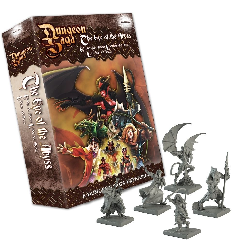Dungeon Saga - The Eye Of The Abyss  (2-5) board game collectible - Main Image 2