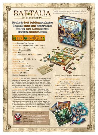 BATTALIA: The Creation  (2-4) board game collectible - Main Image 2