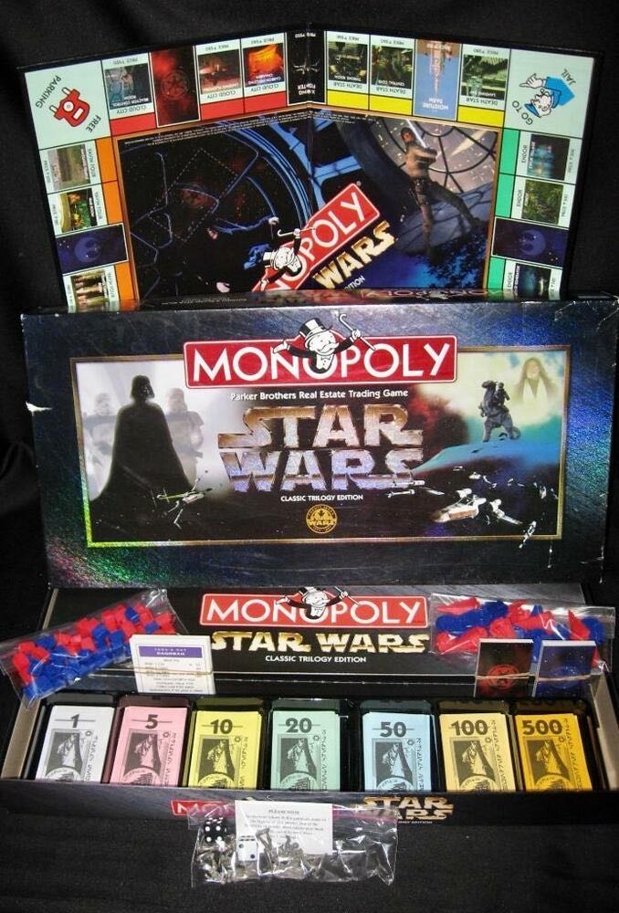 Monopoly: Star Wars Classic Trilogy Edition  (8) board game collectible [Barcode 073000408091] - Main Image 3