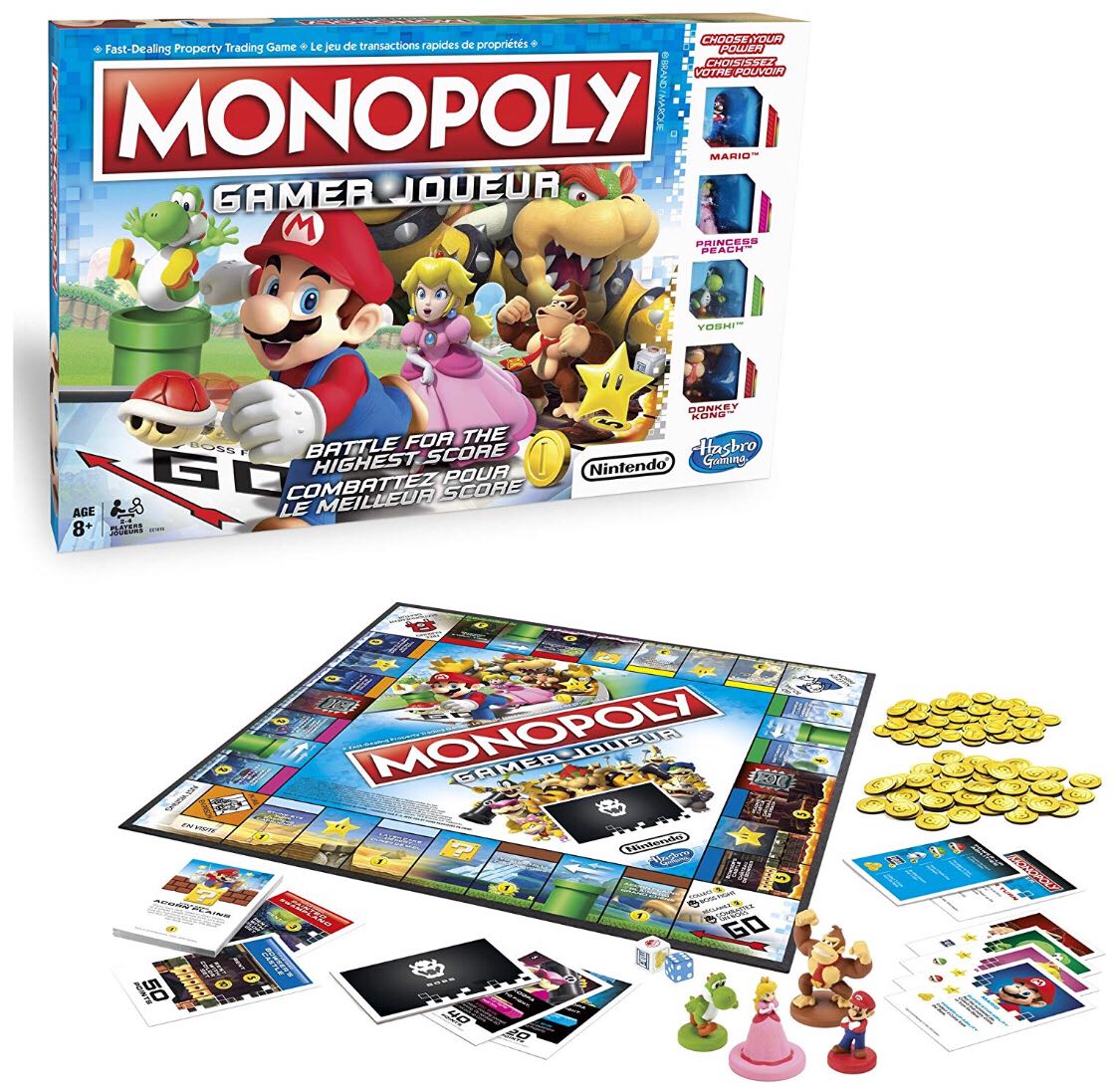 Monopoly Gamer  (2-4) board game collectible [Barcode 630509557080] - Main Image 2