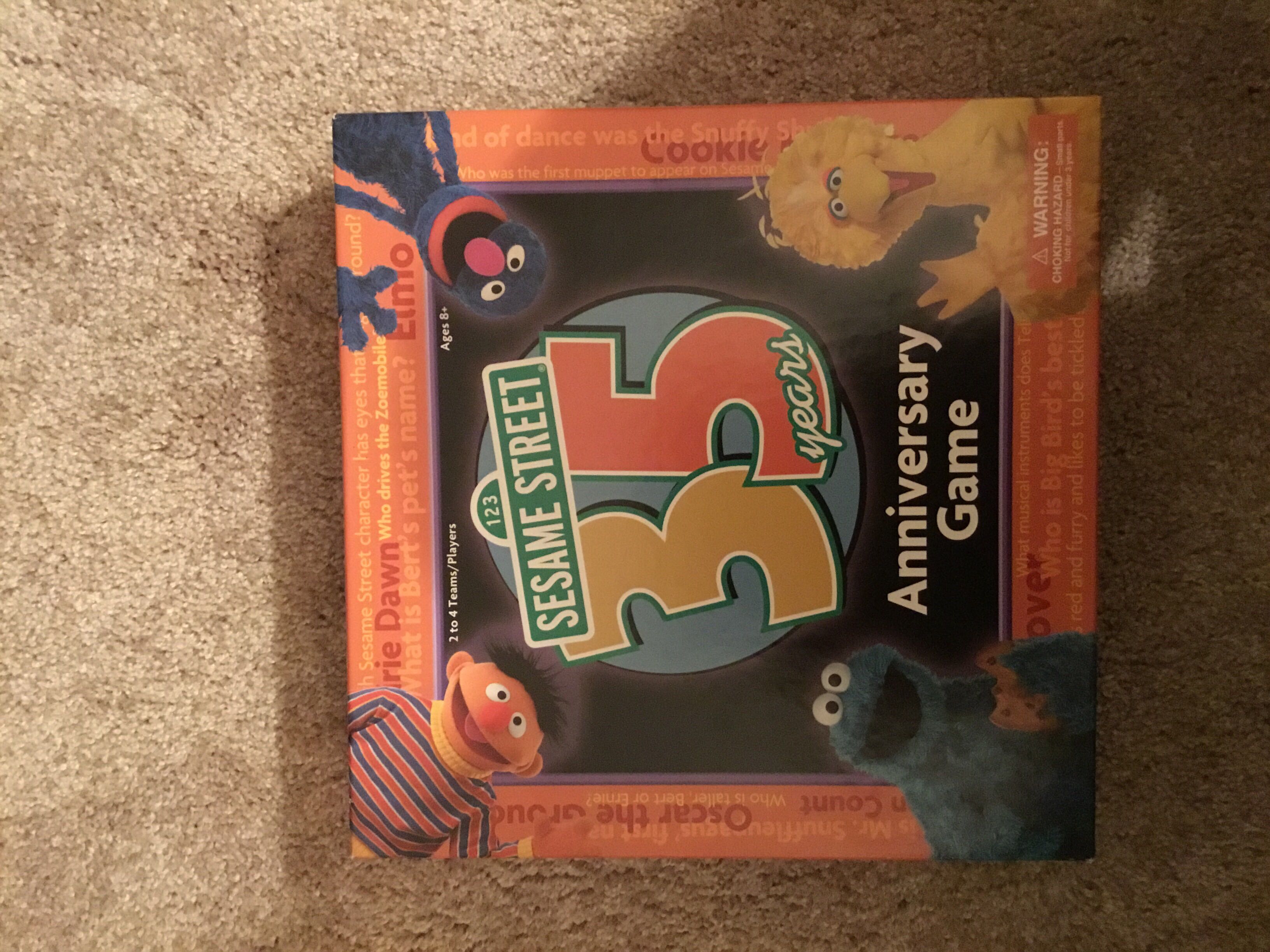 Sesame Street 35th Anniversary Game  board game collectible - Main Image 2