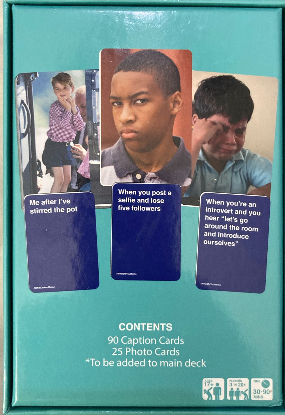What Do You Meme? Fresh Memes Expansion Pack #1  (3-20+) board game collectible [Barcode 860649000362] - Main Image 2