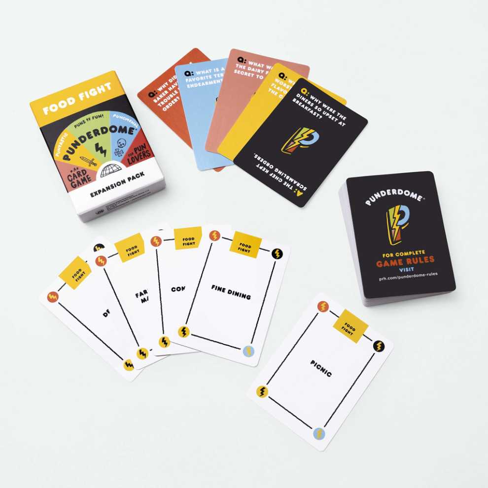 Punderdome  (3+) board game collectible [Barcode 9781101905654] - Main Image 4