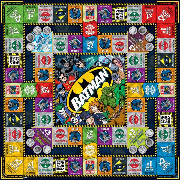 Batman Road Trip  (2-4) board game collectible [Barcode 840391103078] - Main Image 3