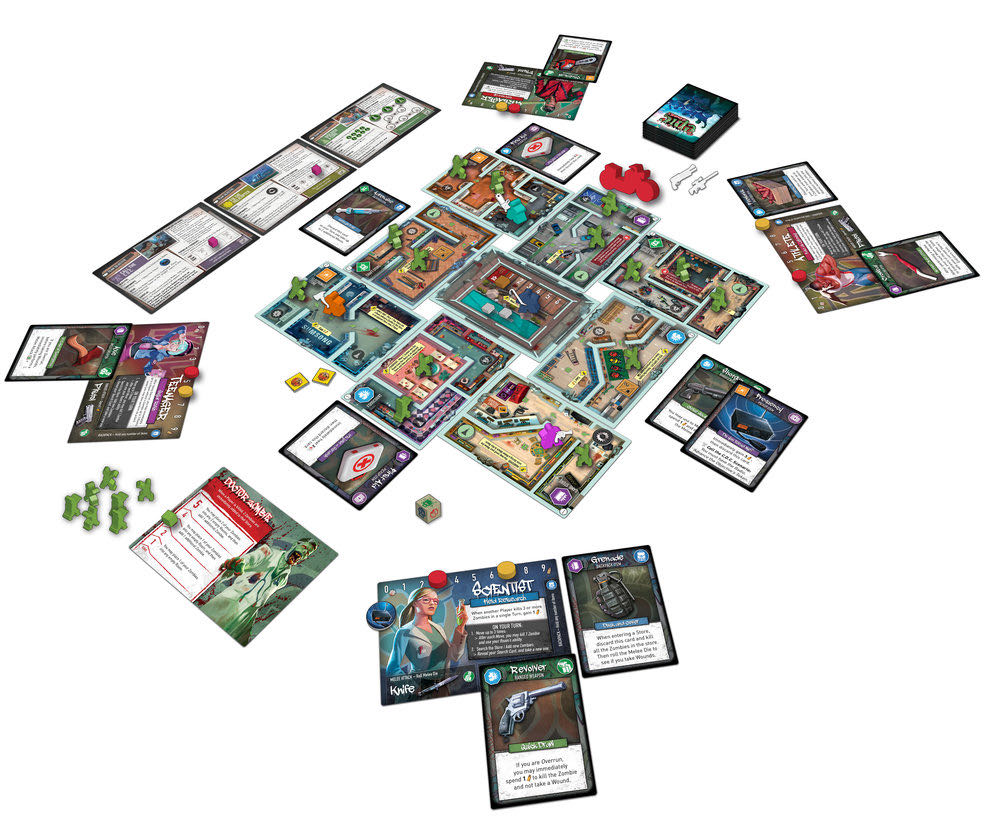Tiny Epic Zombies  (1-5 Players) board game collectible [Barcode 728028466027] - Main Image 3