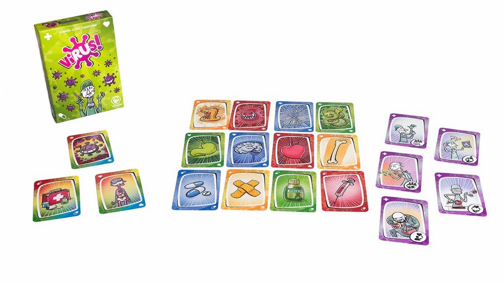 Virus!  (2-6) board game collectible [Barcode 9788460659662] - Main Image 3