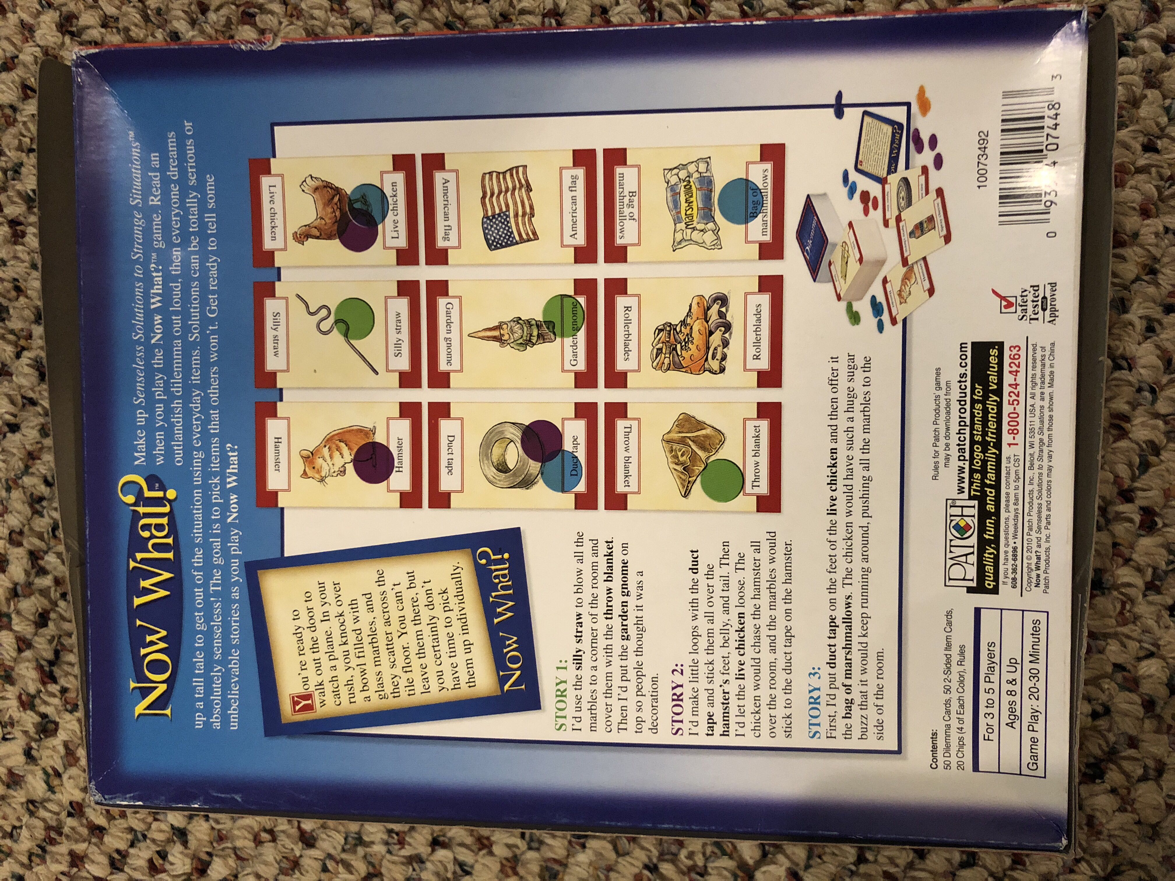 Now What?  (3-5) board game collectible - Main Image 2