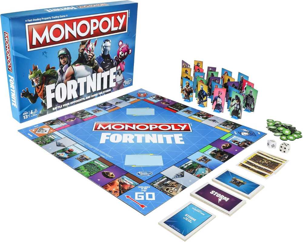 Monopoly: Fortnite  (2-7) board game collectible [Barcode 630509810628] - Main Image 3