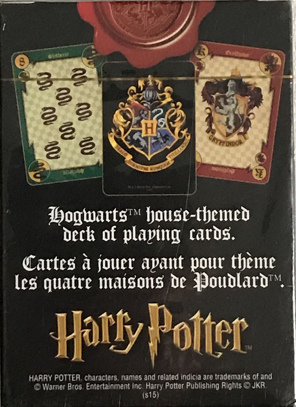 Playing Cards: Harry Potter  board game collectible [Barcode 840391107908] - Main Image 2