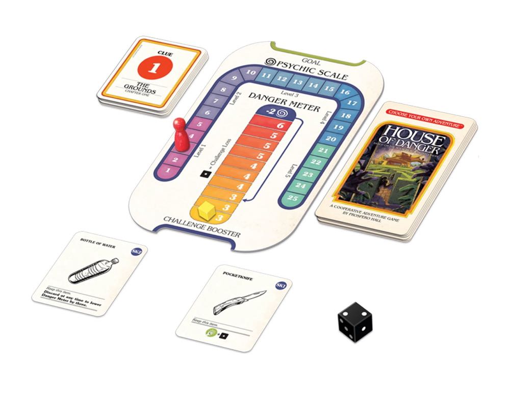 Choose Your Own Adventure: House of Danger  (1+) board game collectible [Barcode 841333105761] - Main Image 3