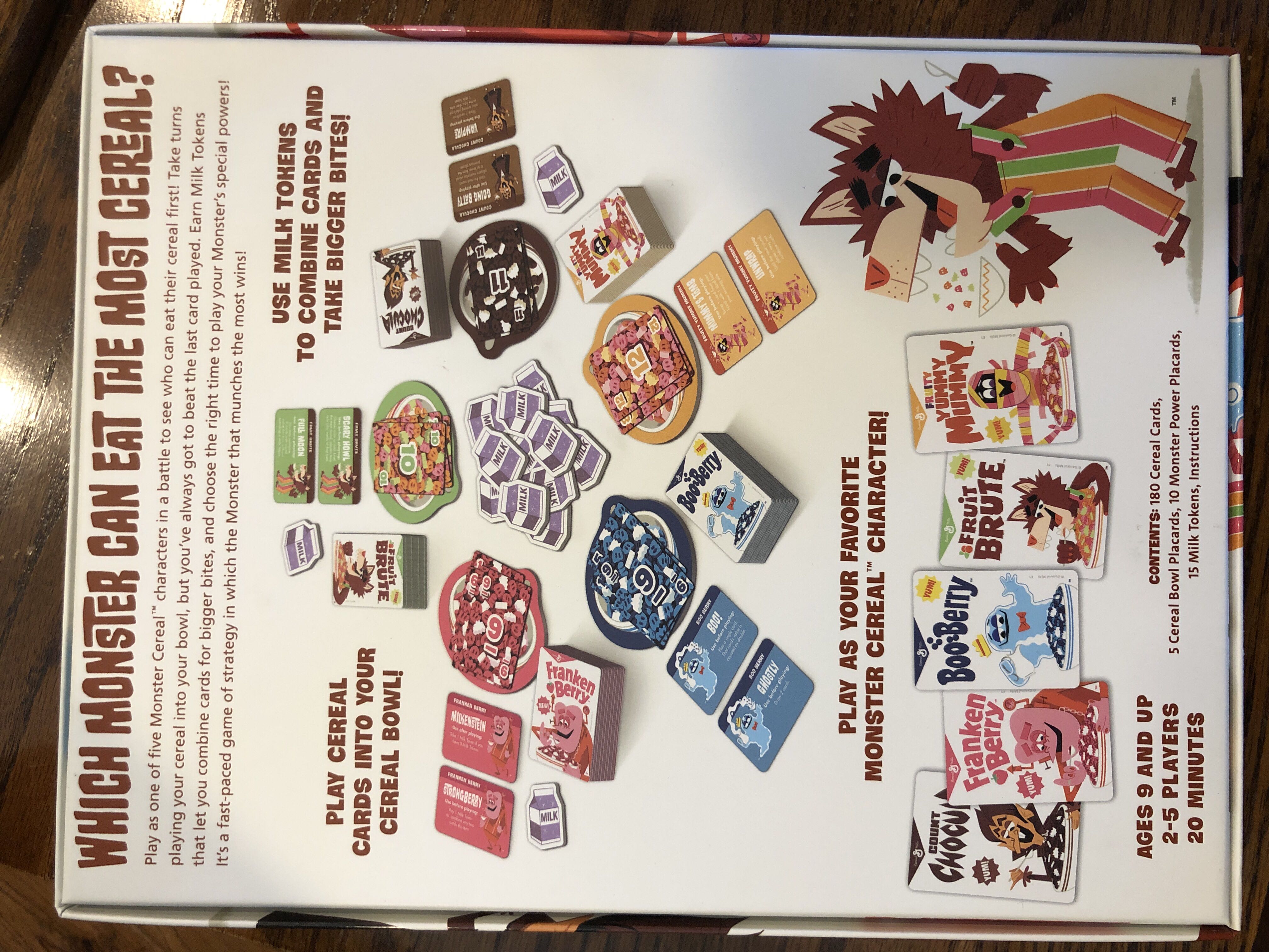 Monster Crunch: The Breakfast Battle Game  (2-5) board game collectible [Barcode 855607007125] - Main Image 2