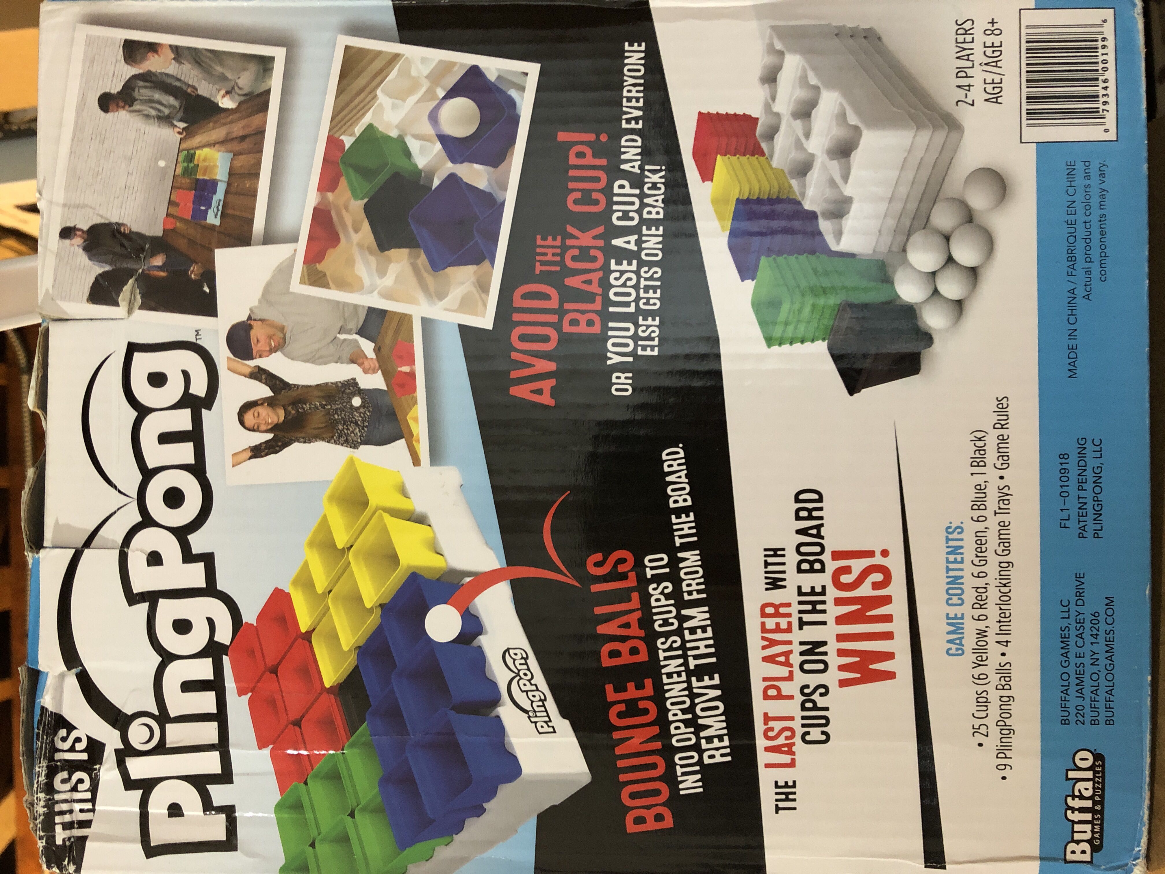 Pling Pong   (2-4 Players) board game collectible [Barcode 079346001996] - Main Image 2