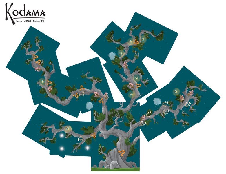 Kodama: The Tree Spirits  (2-5) board game collectible [Barcode 792273251271] - Main Image 3