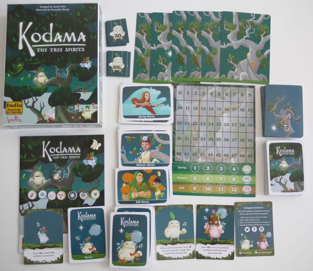 Kodama: The Tree Spirits  (2-5) board game collectible [Barcode 792273251271] - Main Image 4