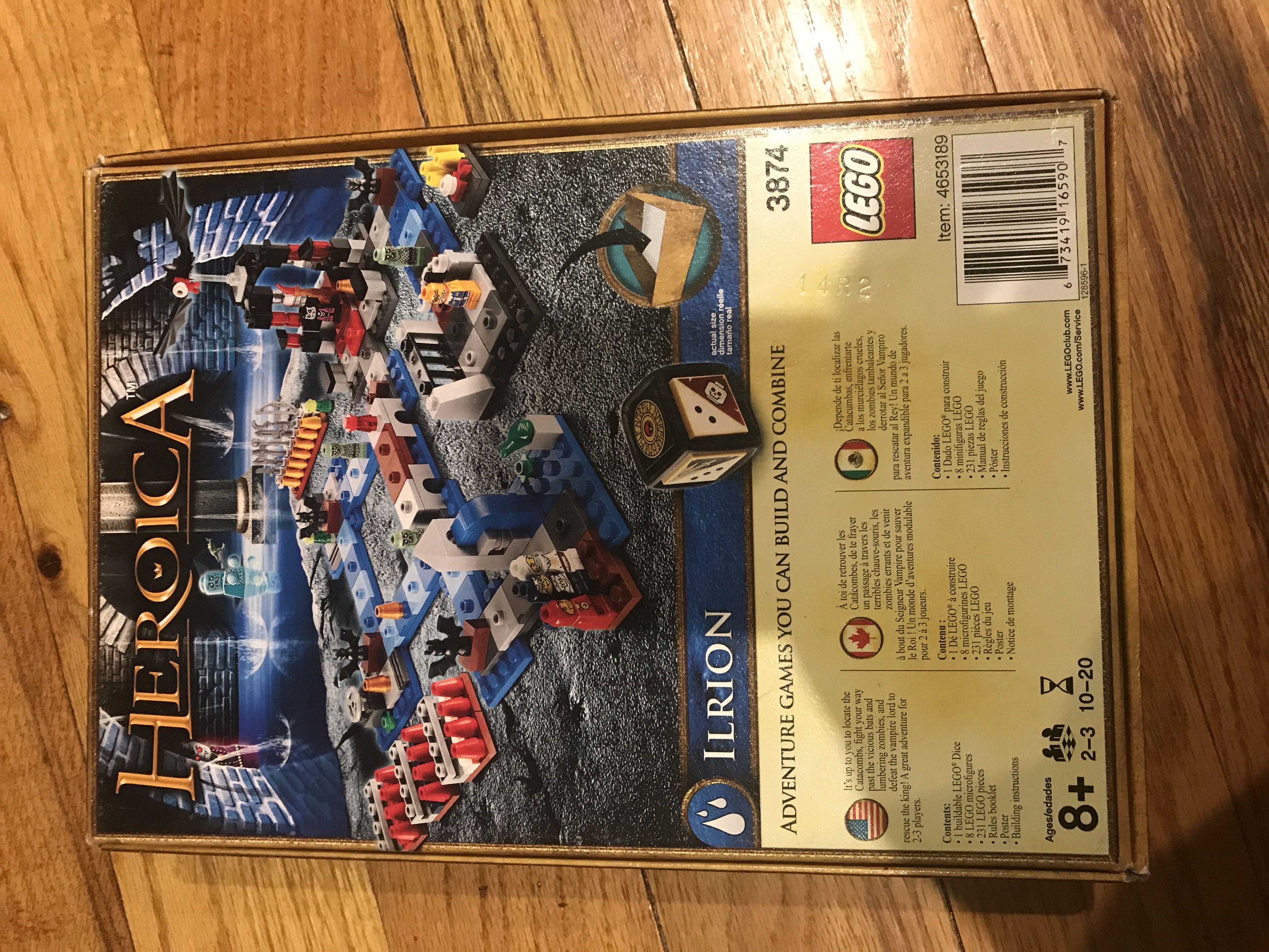 LEGO Heroica: Ilrion  (2-3) board game collectible [Barcode 673419165907] - Main Image 2