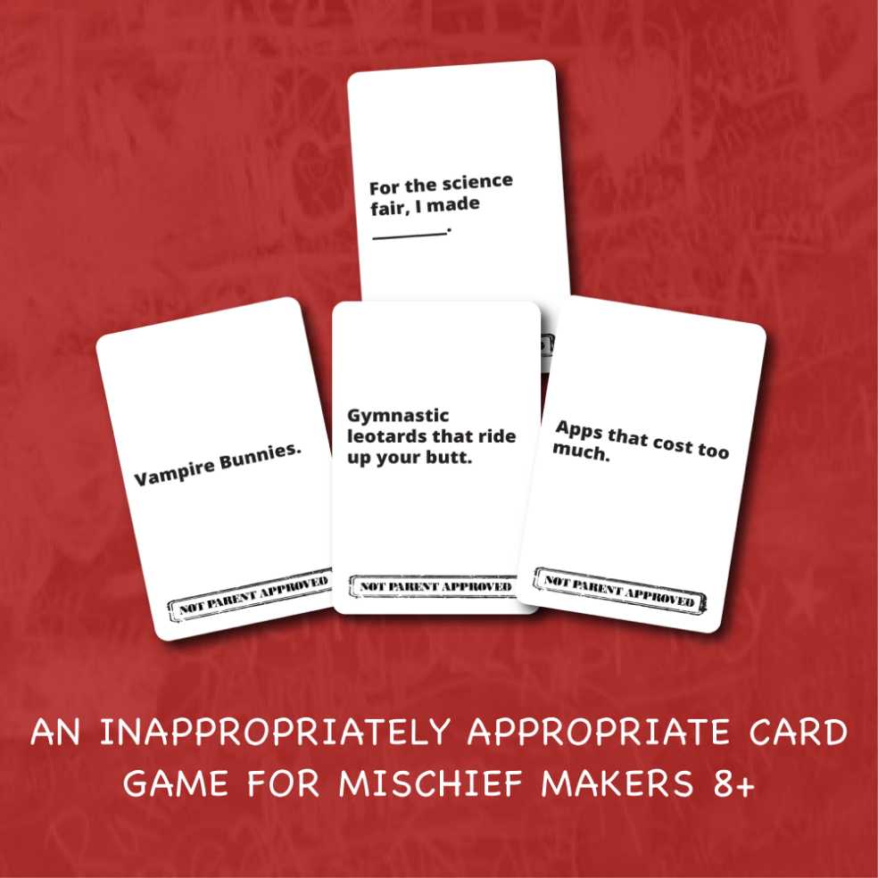 Not Parent Approved  (4-10) board game collectible [Barcode 855444006008] - Main Image 2