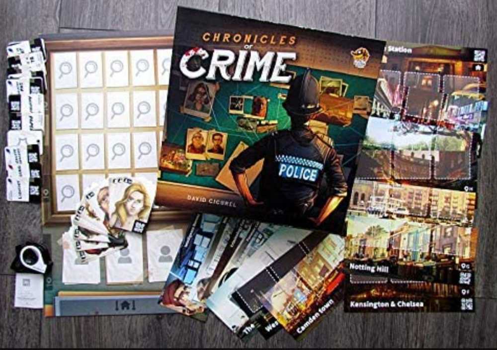 Chronicles Of Crime  (4) board game collectible [Barcode 603813959628] - Main Image 4