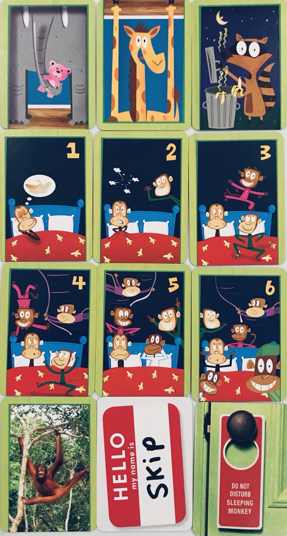 Too Many Monkeys  (2-6) board game collectible [Barcode 759751002411] - Main Image 4