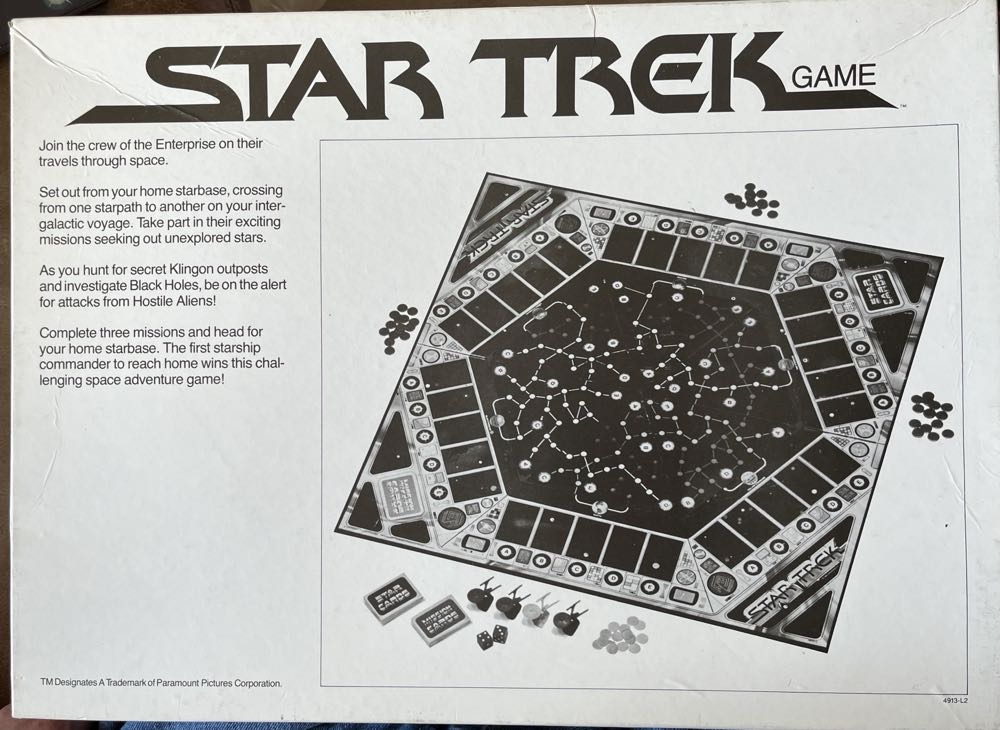 STAR TREK GAME (Based on Star Trek: The Motion Picture)  (2-4) board game collectible - Main Image 2