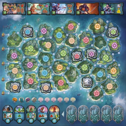 Yamatai   (2-4) board game collectible [Barcode 824968860113] - Main Image 2