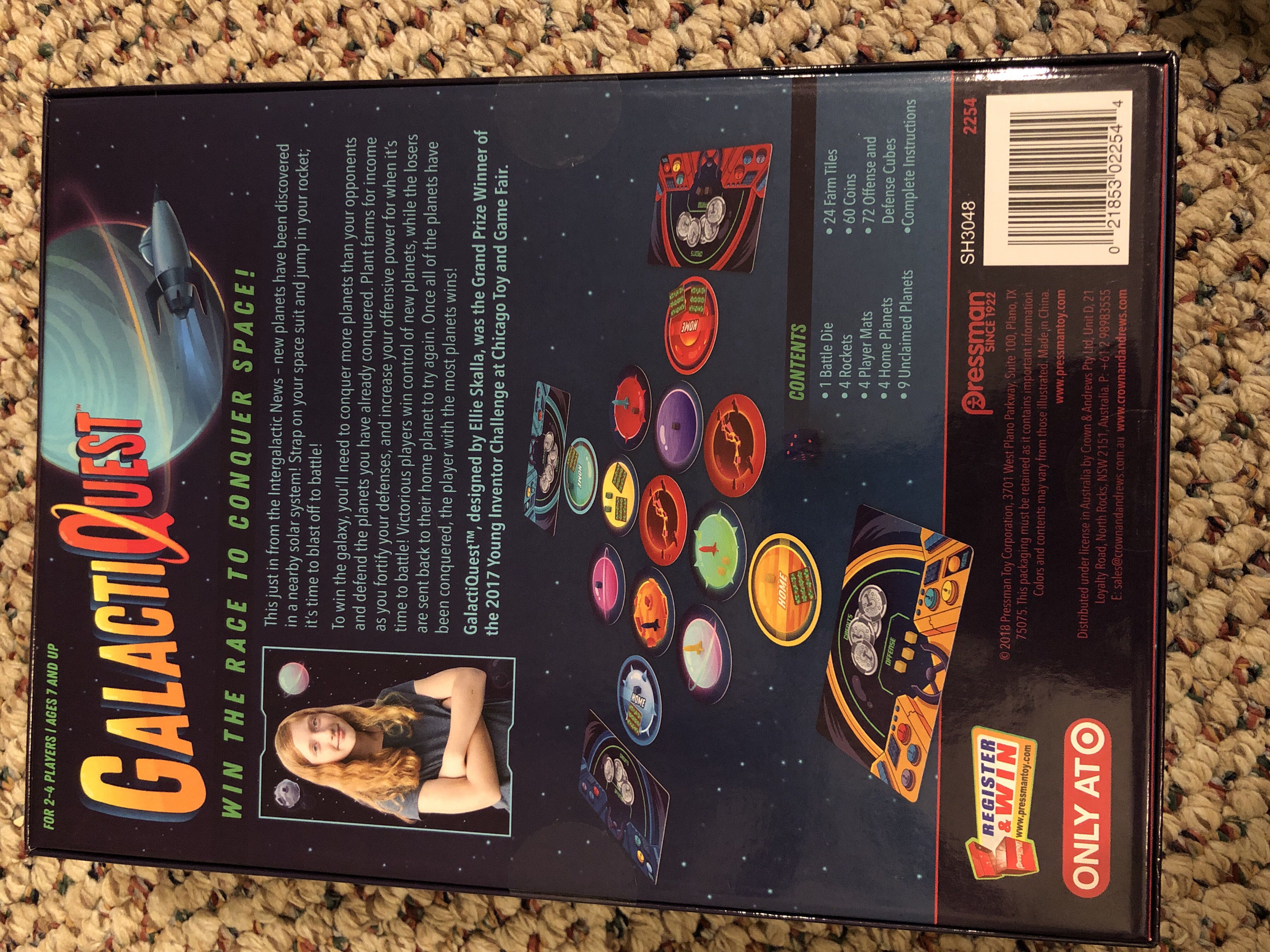 GalactiQuest   (2-4) board game collectible [Barcode 021853022544] - Main Image 2