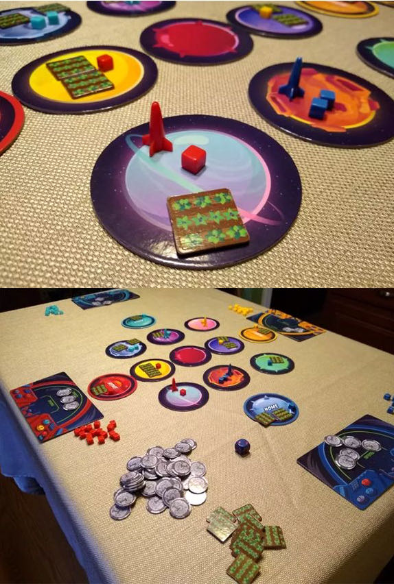 GalactiQuest   (2-4) board game collectible [Barcode 021853022544] - Main Image 3