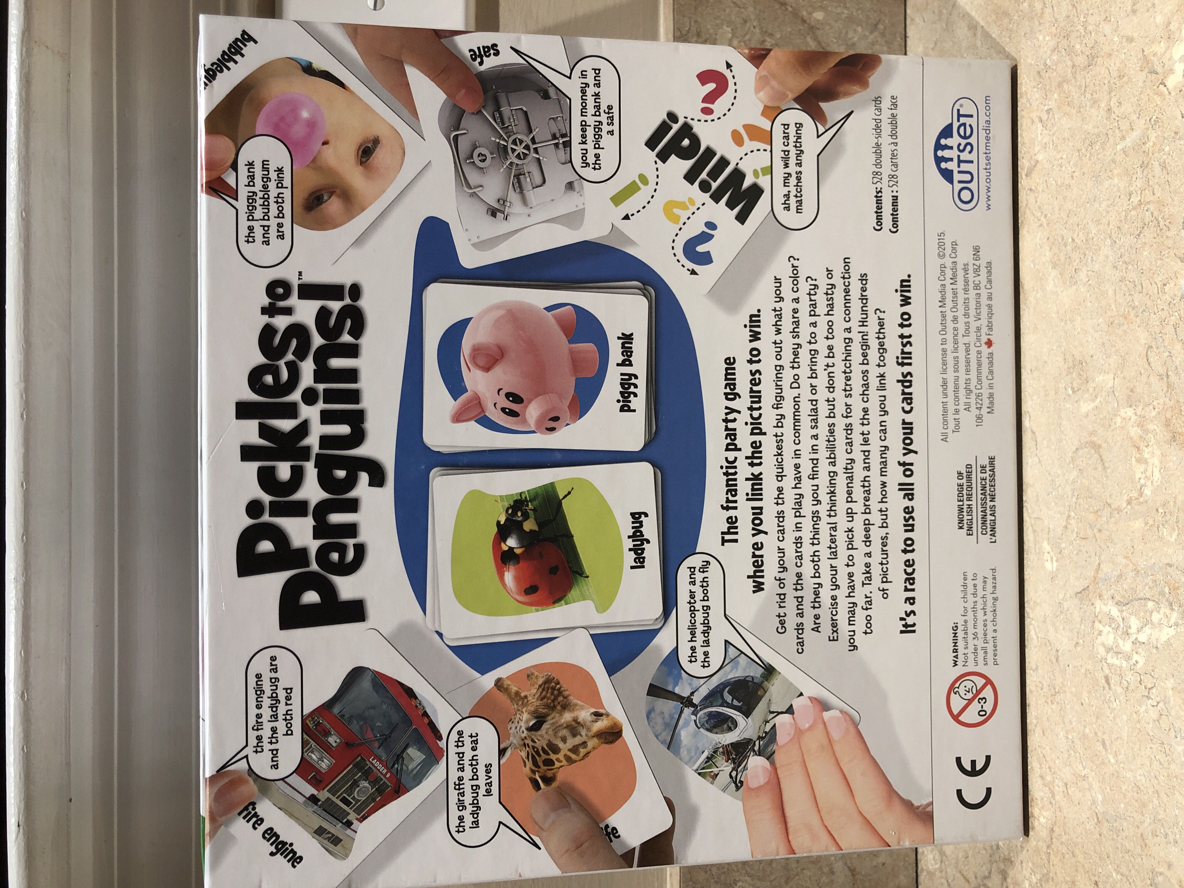 Pickles To Penguins!  (2 3 4 5 6 7 8 9) board game collectible [Barcode 625012102100] - Main Image 2