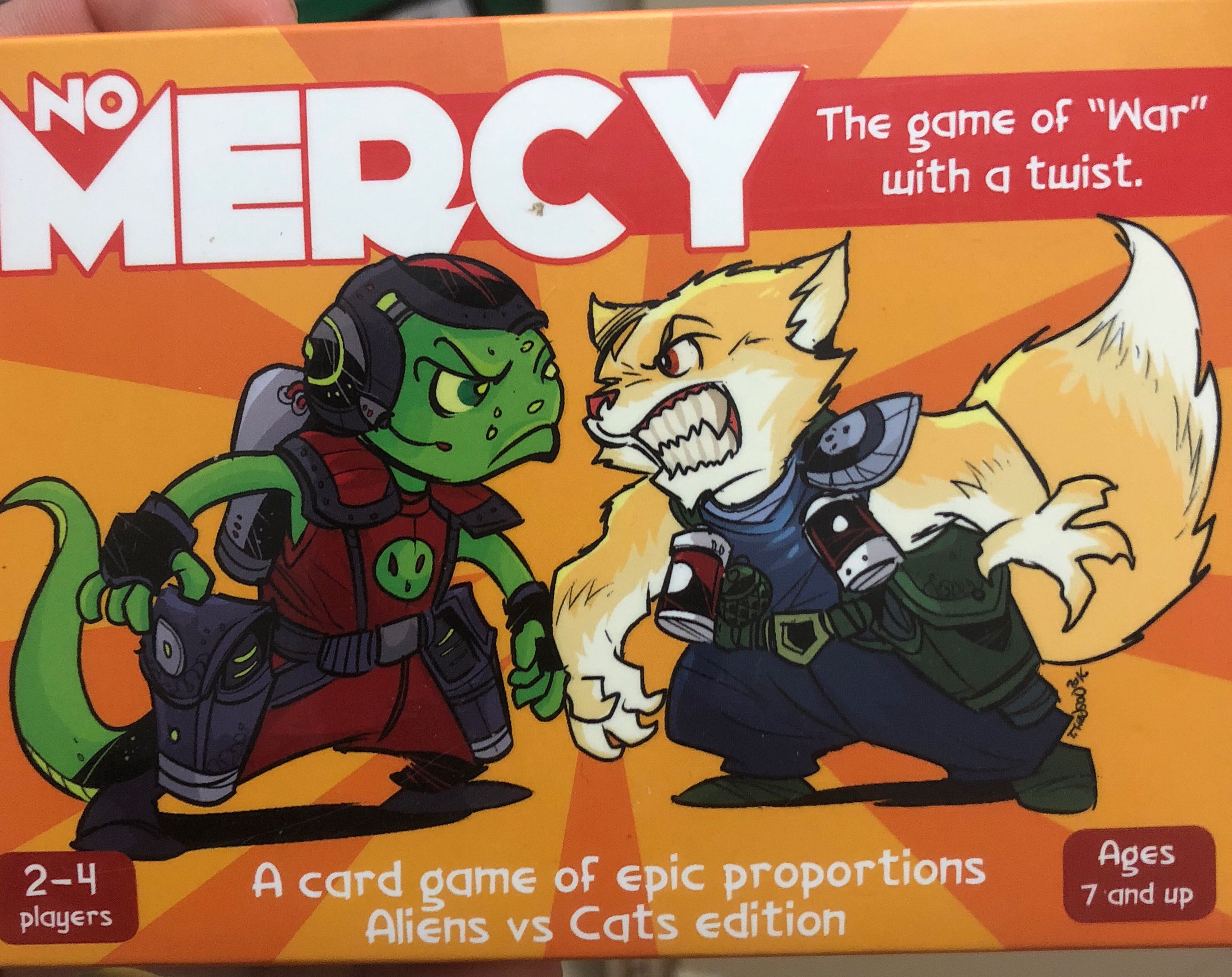 No Mercy  (2-4) board game collectible [Barcode 702921087251] - Main Image 1