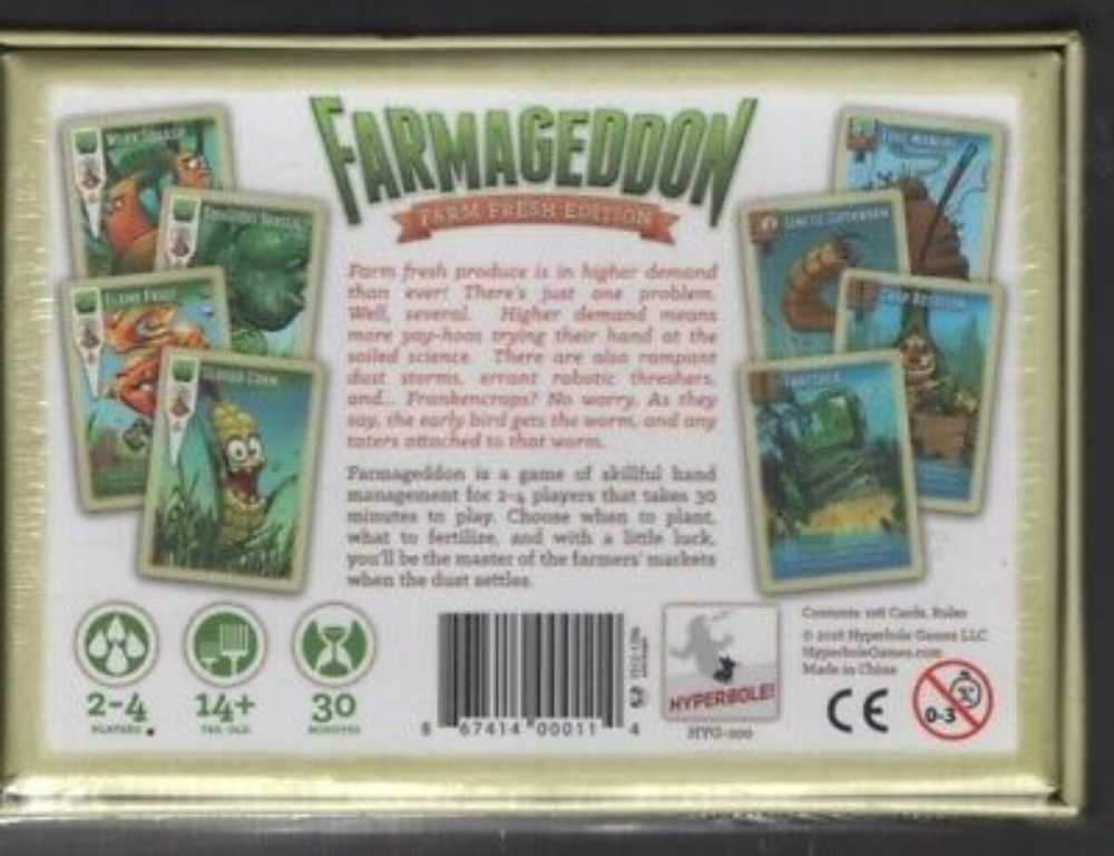 Farmageddon  (2-4) board game collectible [Barcode 867414000114] - Main Image 2