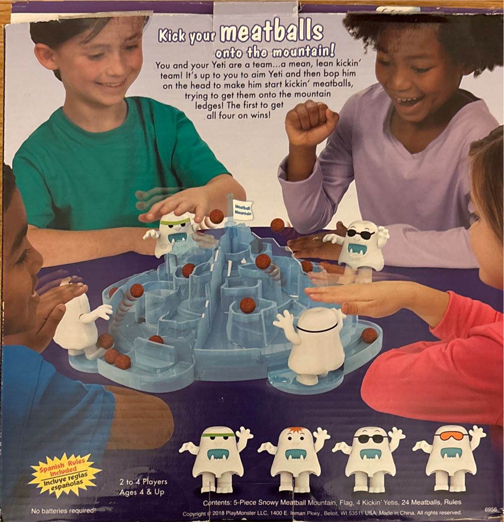 Yeti, Set, Go!  (2-4) board game collectible [Barcode 093514069564] - Main Image 2