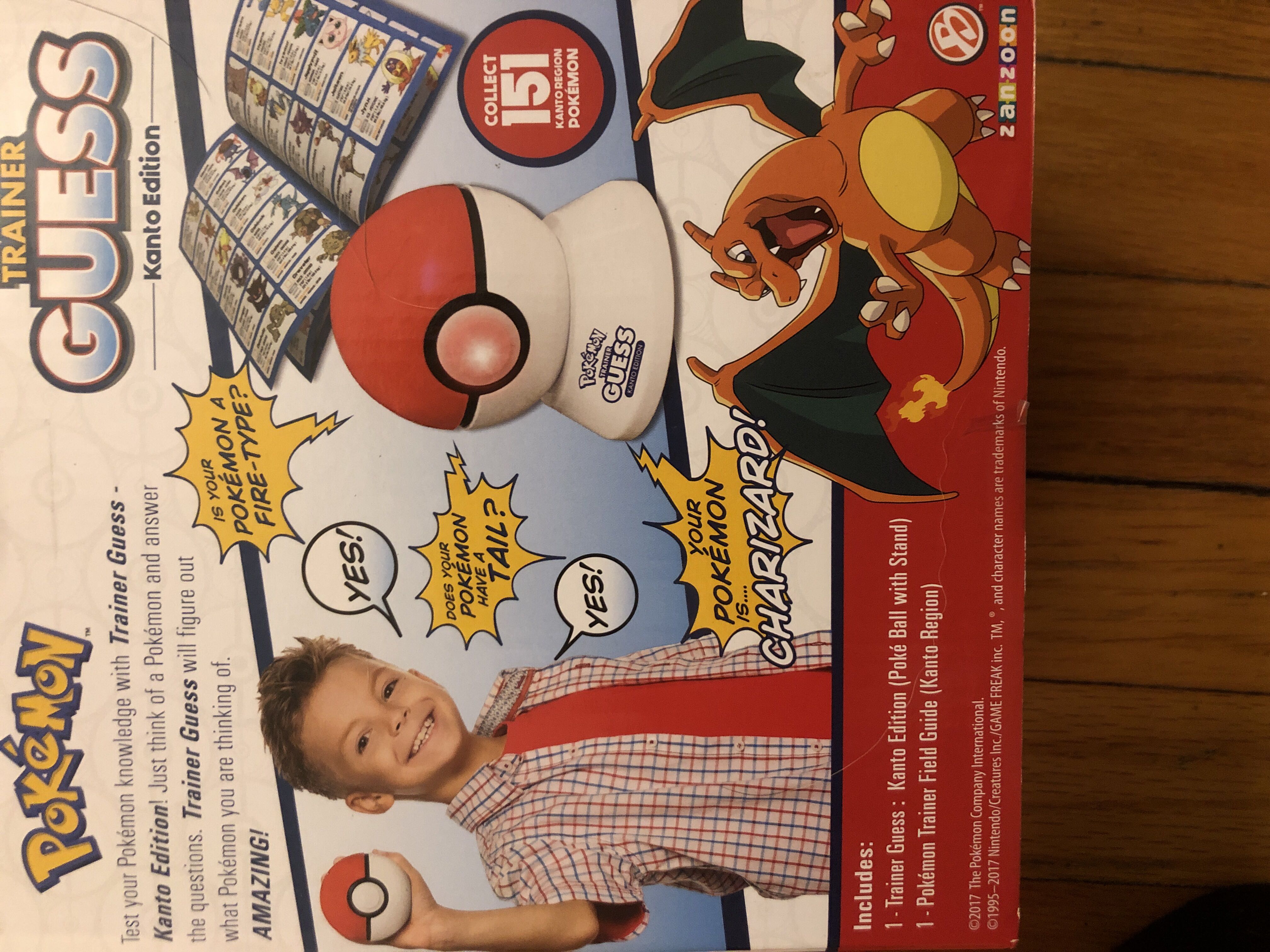 Trainer Guess : Kanto Edition  board game collectible [Barcode 885561095777] - Main Image 2