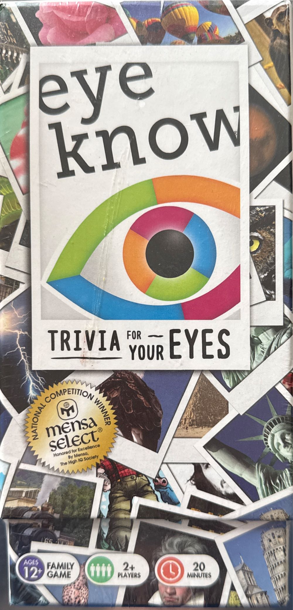 Eye Know - Trivia For Your Eyes  (2-8) board game collectible [Barcode 778988692660] - Main Image 2