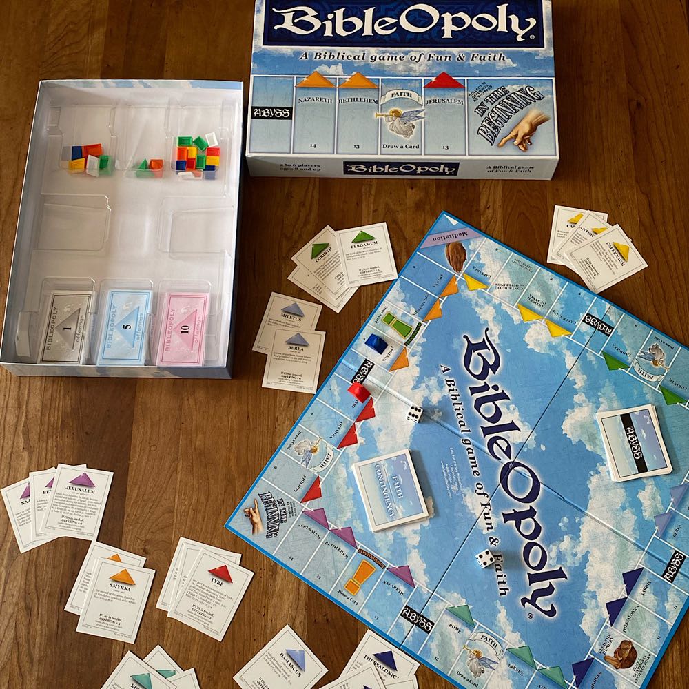 Bibleopoly  (2-6) board game collectible [Barcode 730799001017] - Main Image 4