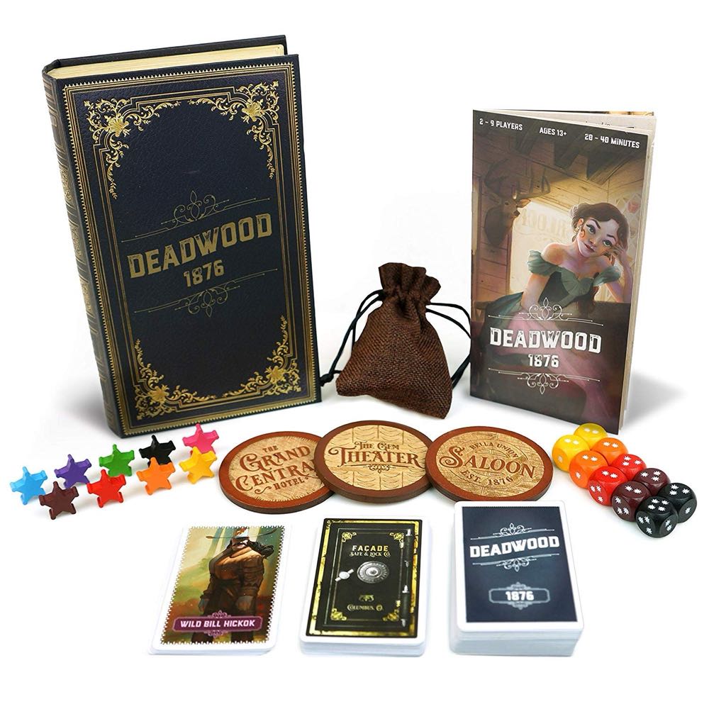 Deadwood 1876  (2-9) board game collectible - Main Image 2