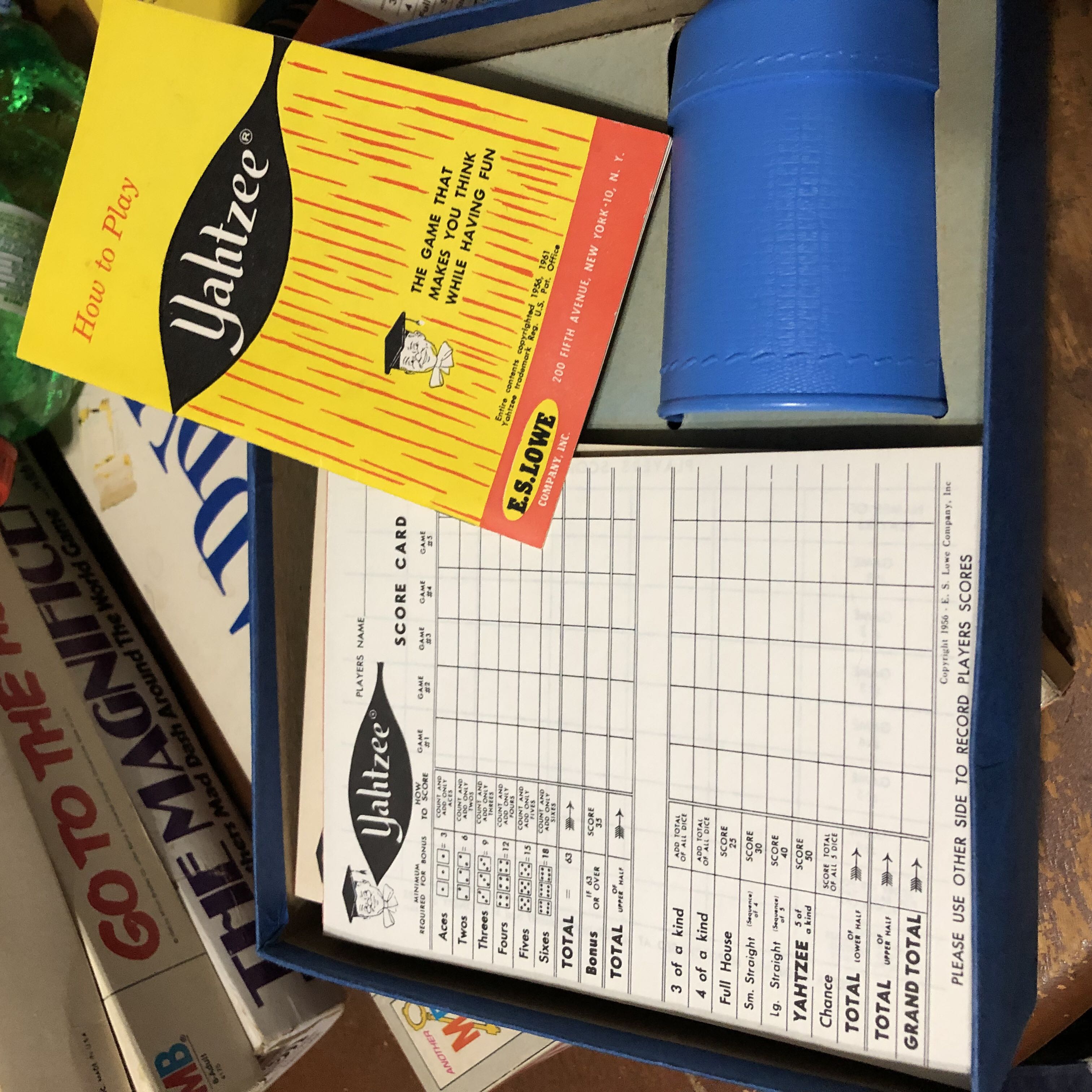 Yahtzee  board game collectible - Main Image 2