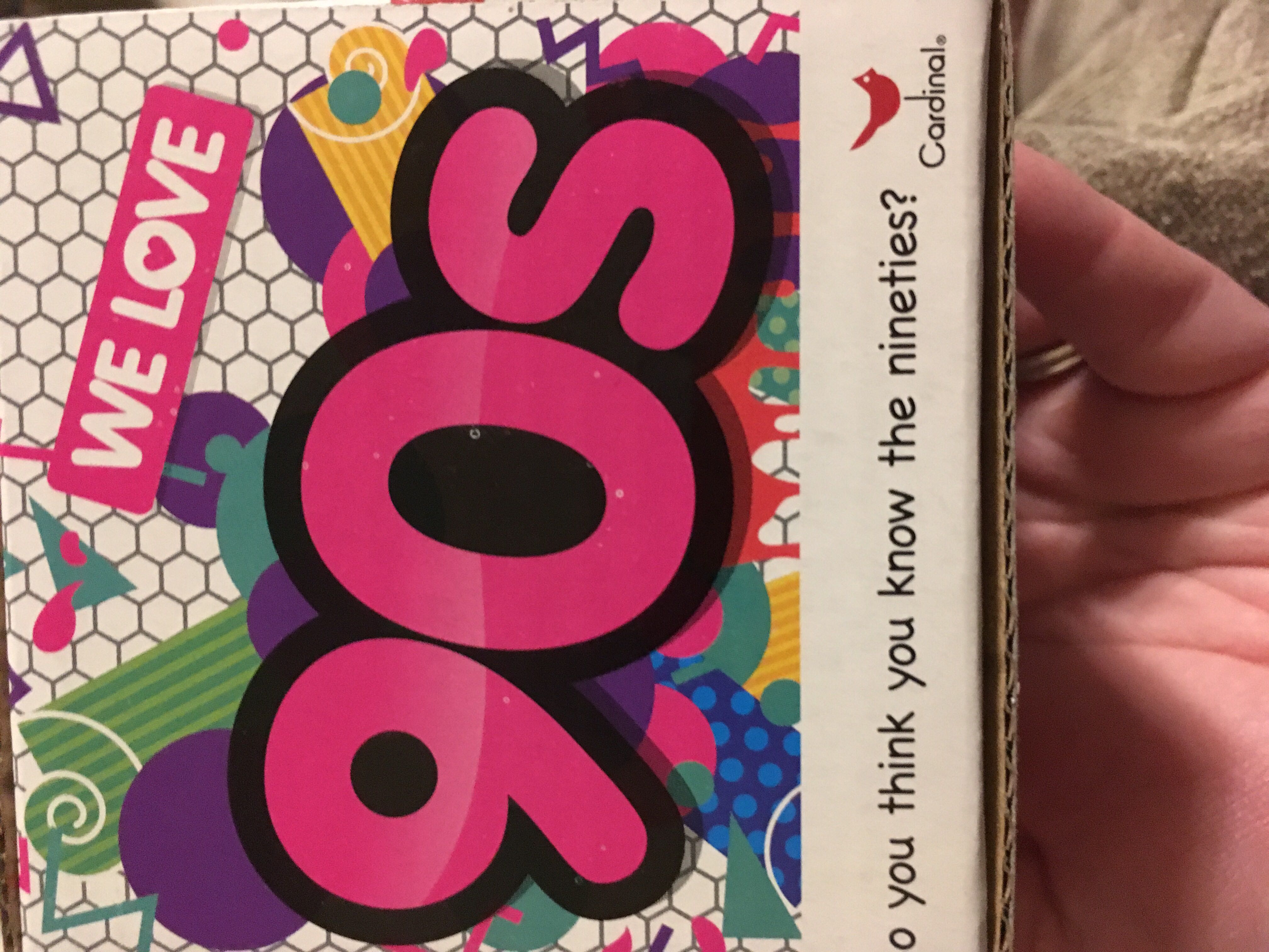 We Love 90’s  (2-4) board game collectible [Barcode 639277582102] - Main Image 2