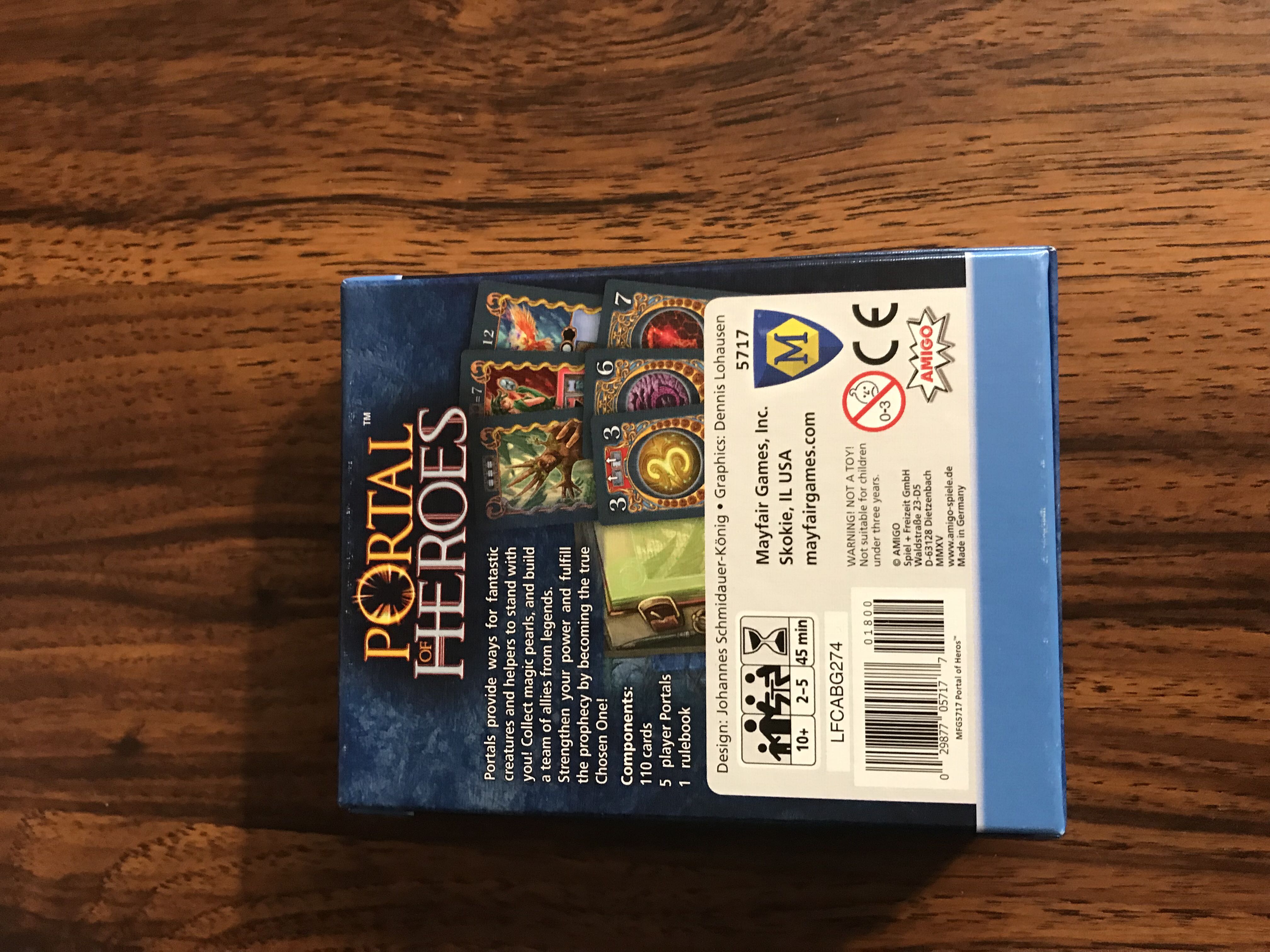 Portal Heroes  (2-5) board game collectible [Barcode 029877057177] - Main Image 2