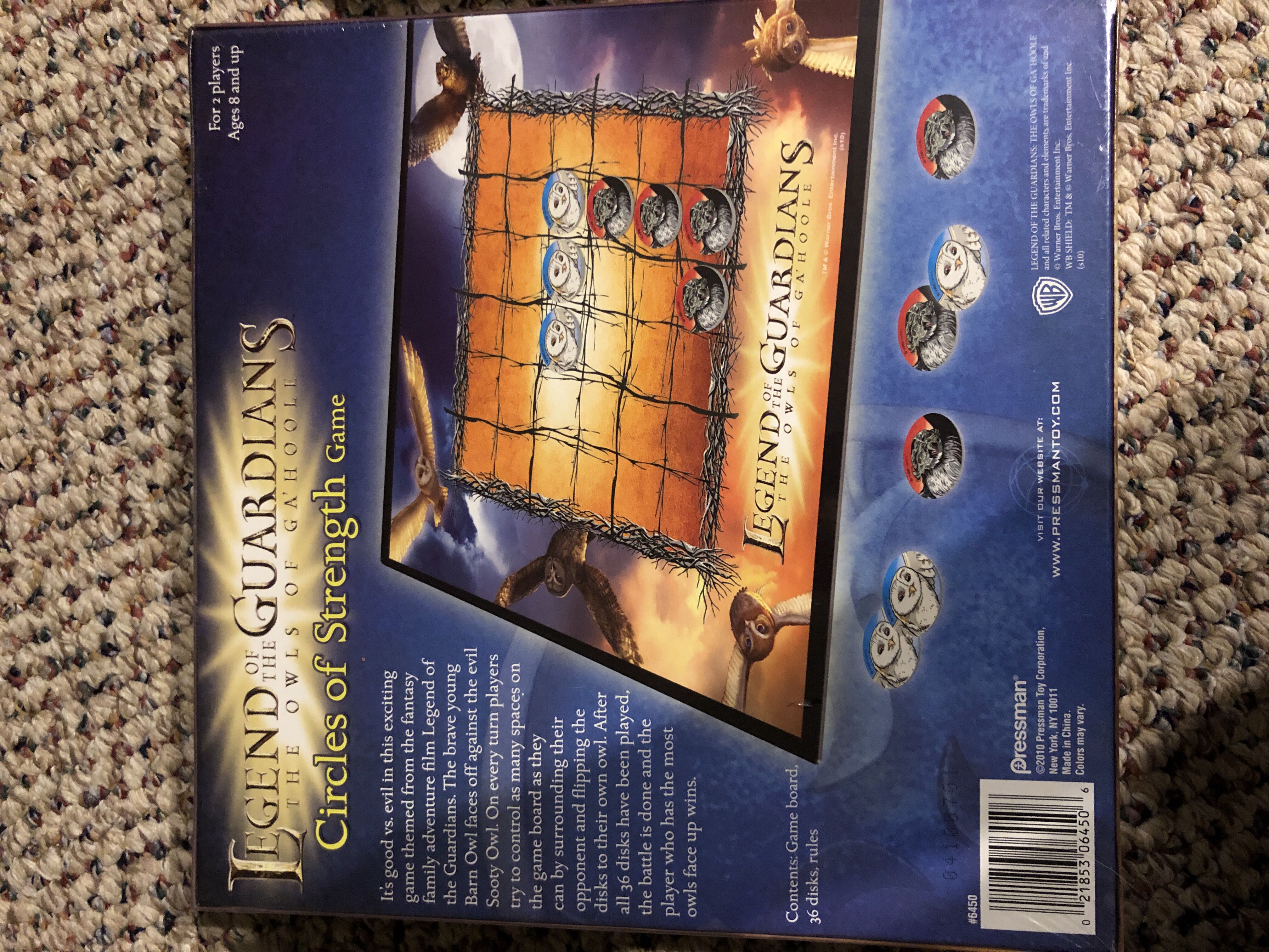 Legend Of The Guardians  (2+) board game collectible [Barcode 021853064506] - Main Image 2