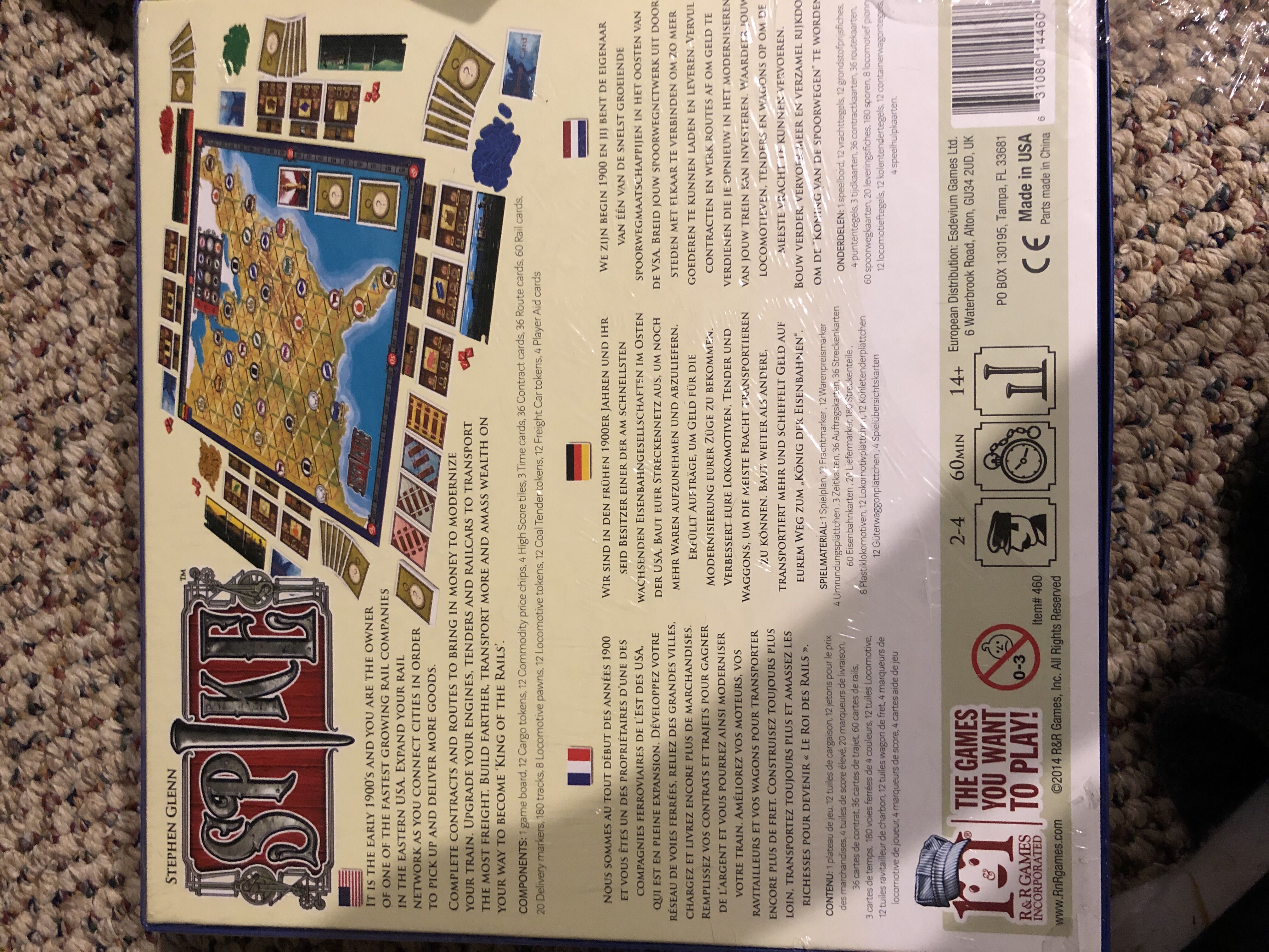 Spike  (2-4) board game collectible [Barcode 631080144607] - Main Image 2