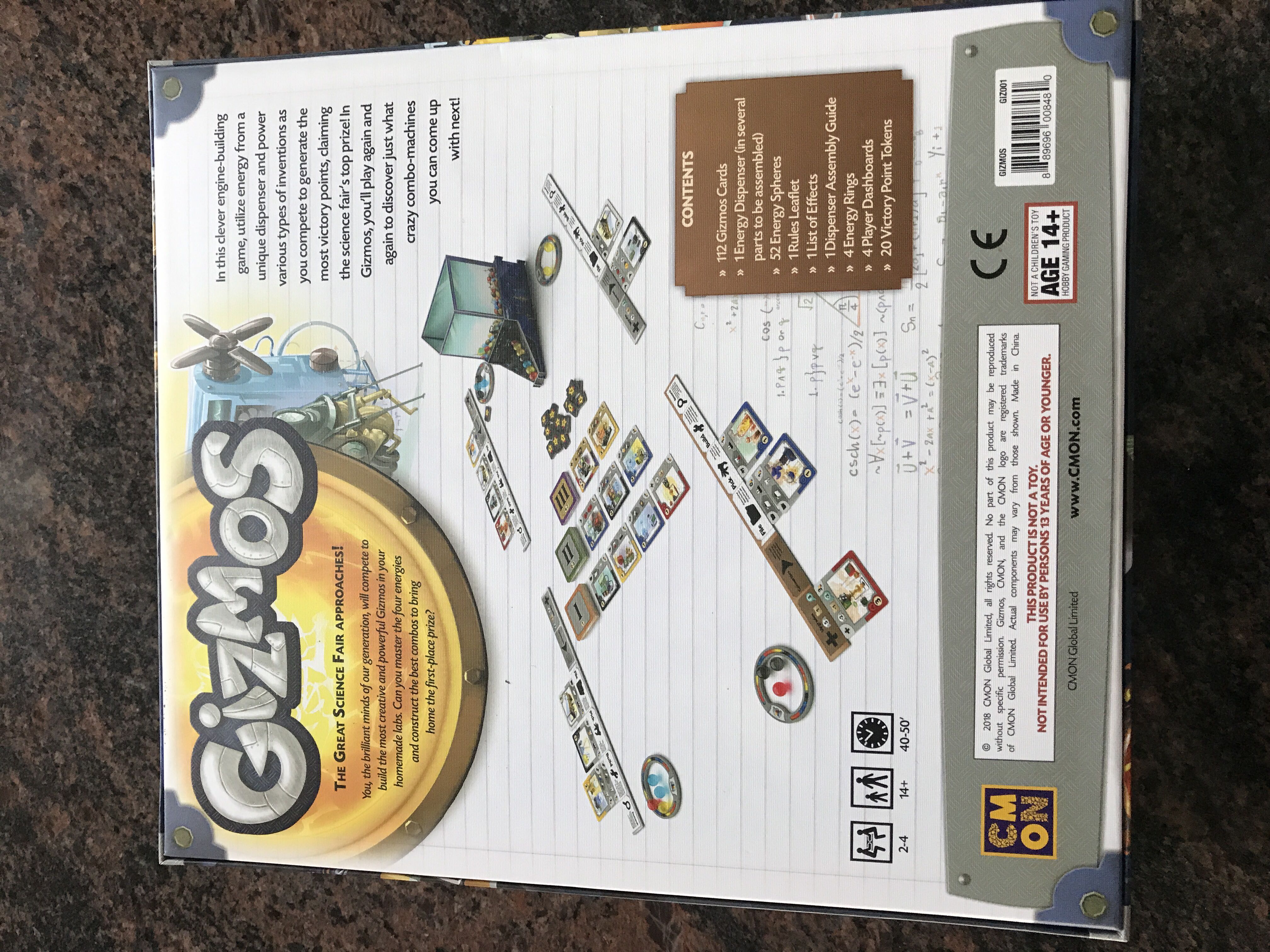 Gizmos  (2-4) board game collectible [Barcode 889696008480] - Main Image 2