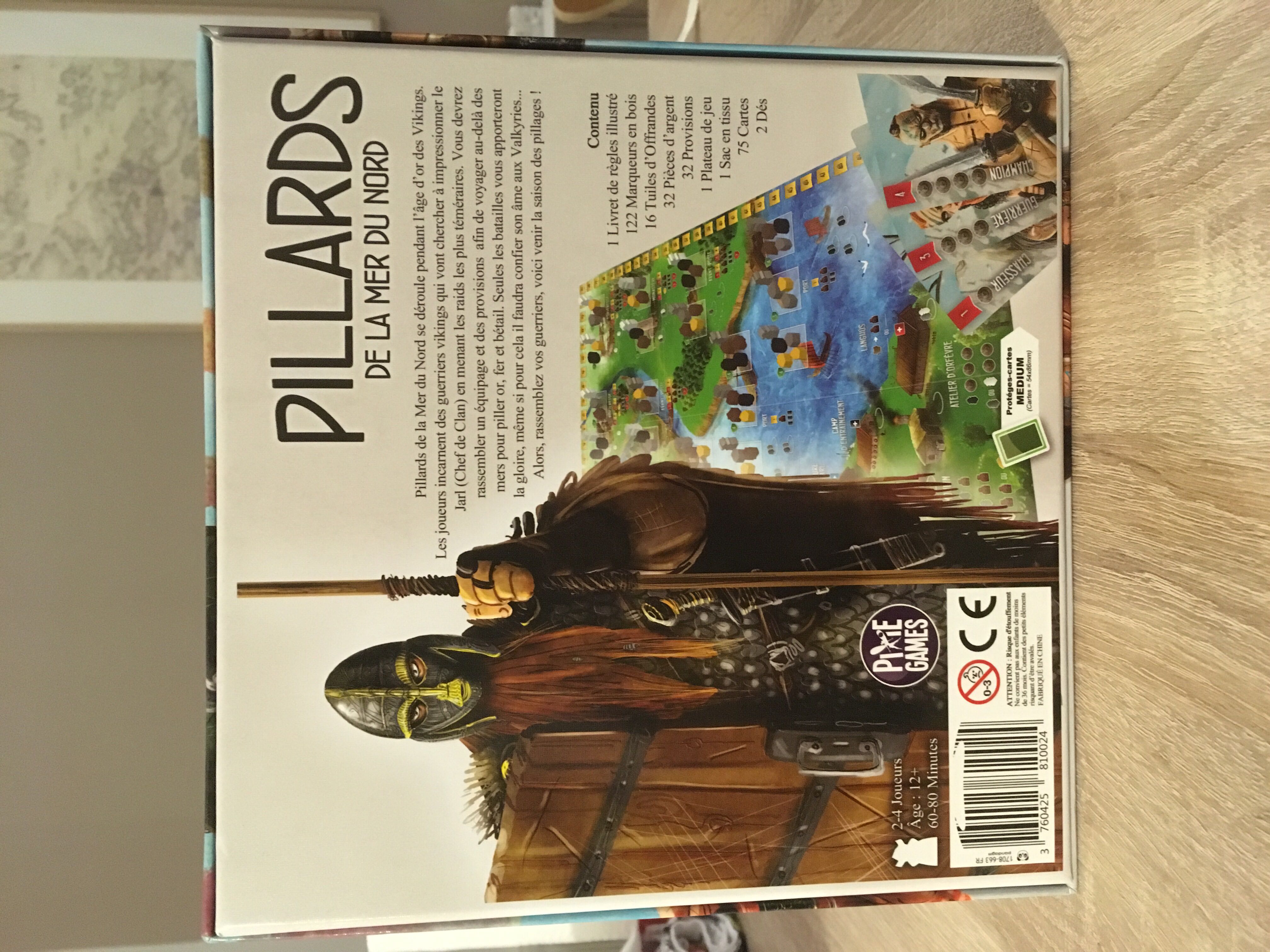 Pillard De La Mer Du Nord  (2-5) board game collectible [Barcode 3760425810024] - Main Image 2