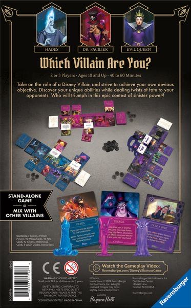 Villainous: Wicked To The Core  (2-3) board game collectible [Barcode 810558017968] - Main Image 4