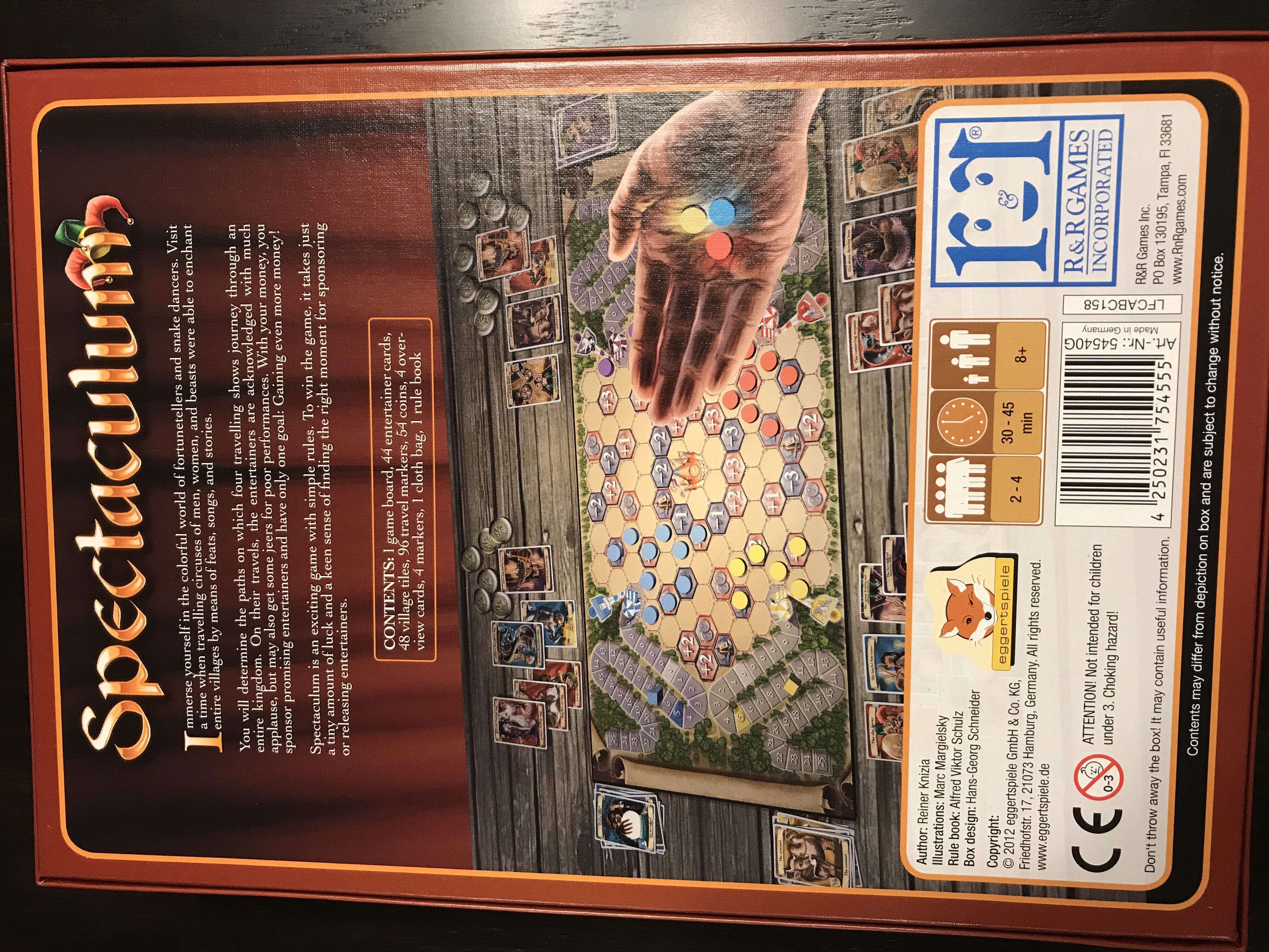 Spectaculum   (2-4) board game collectible [Barcode 4250231754555] - Main Image 2