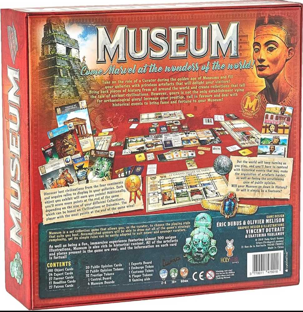 Museum  (2-5) board game collectible [Barcode 3770011479016] - Main Image 2