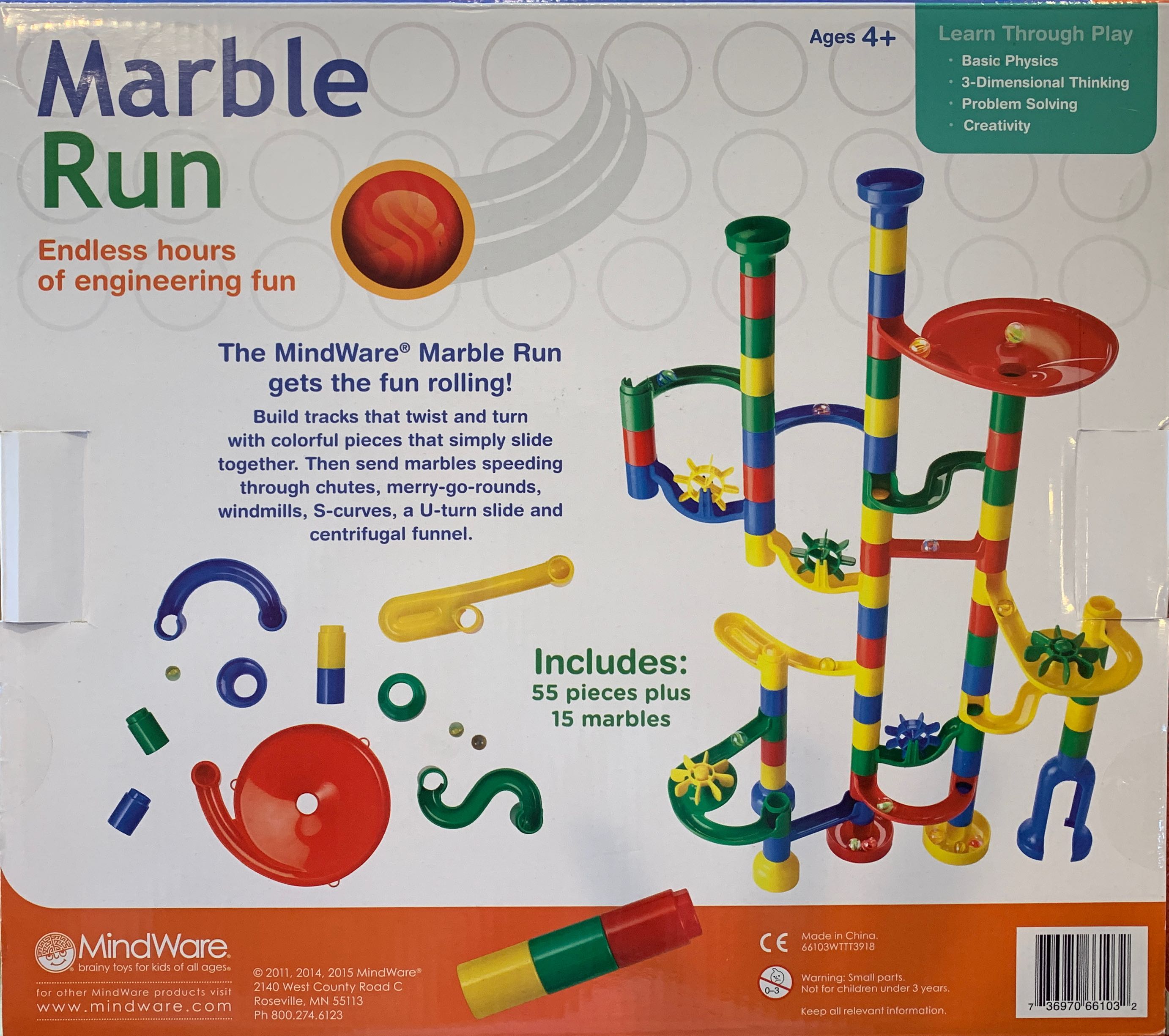 Marble Run  board game collectible [Barcode 736970661032] - Main Image 2