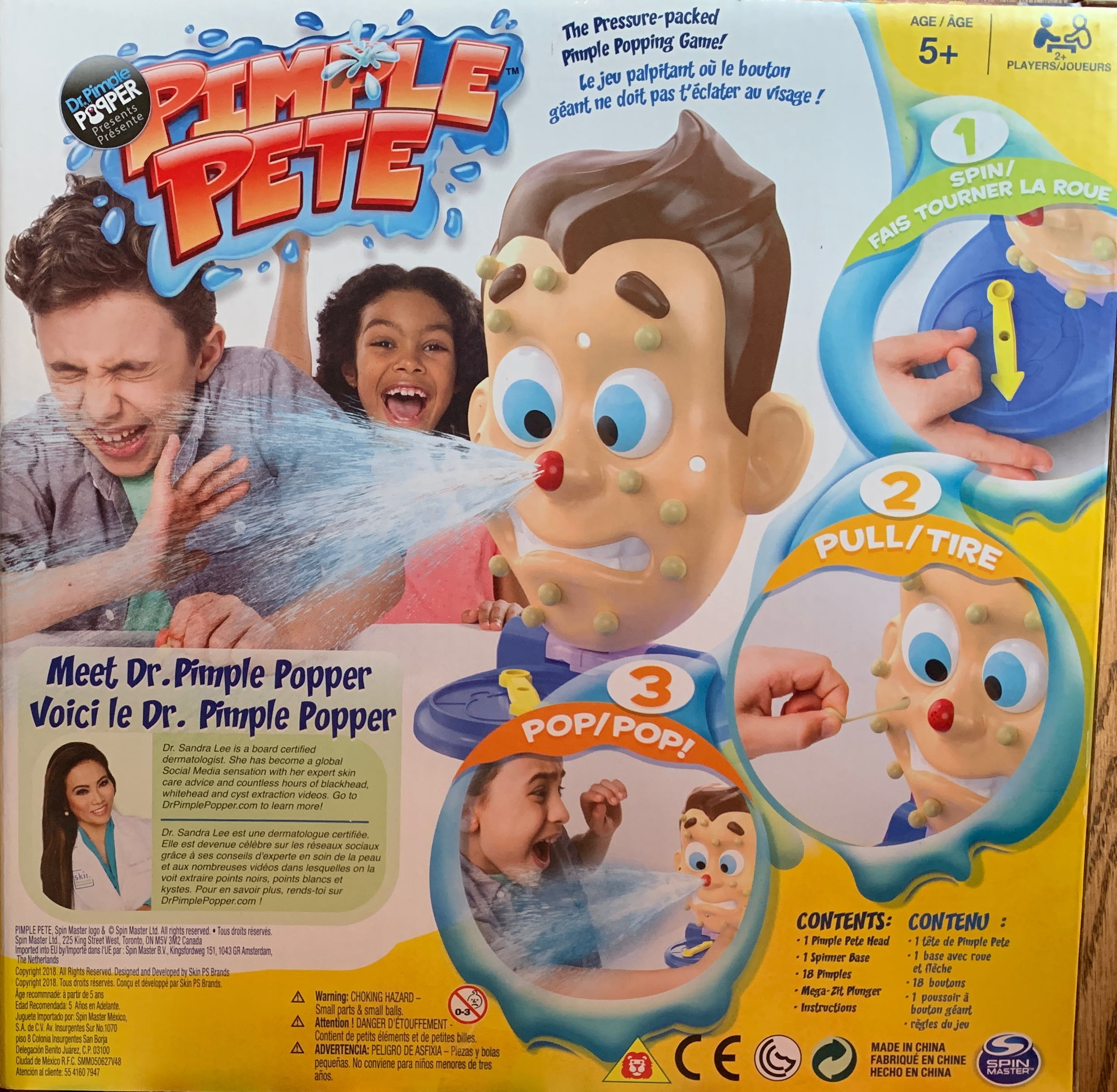 Pimple Pete  (2+) board game collectible [Barcode 778988556054] - Main Image 2