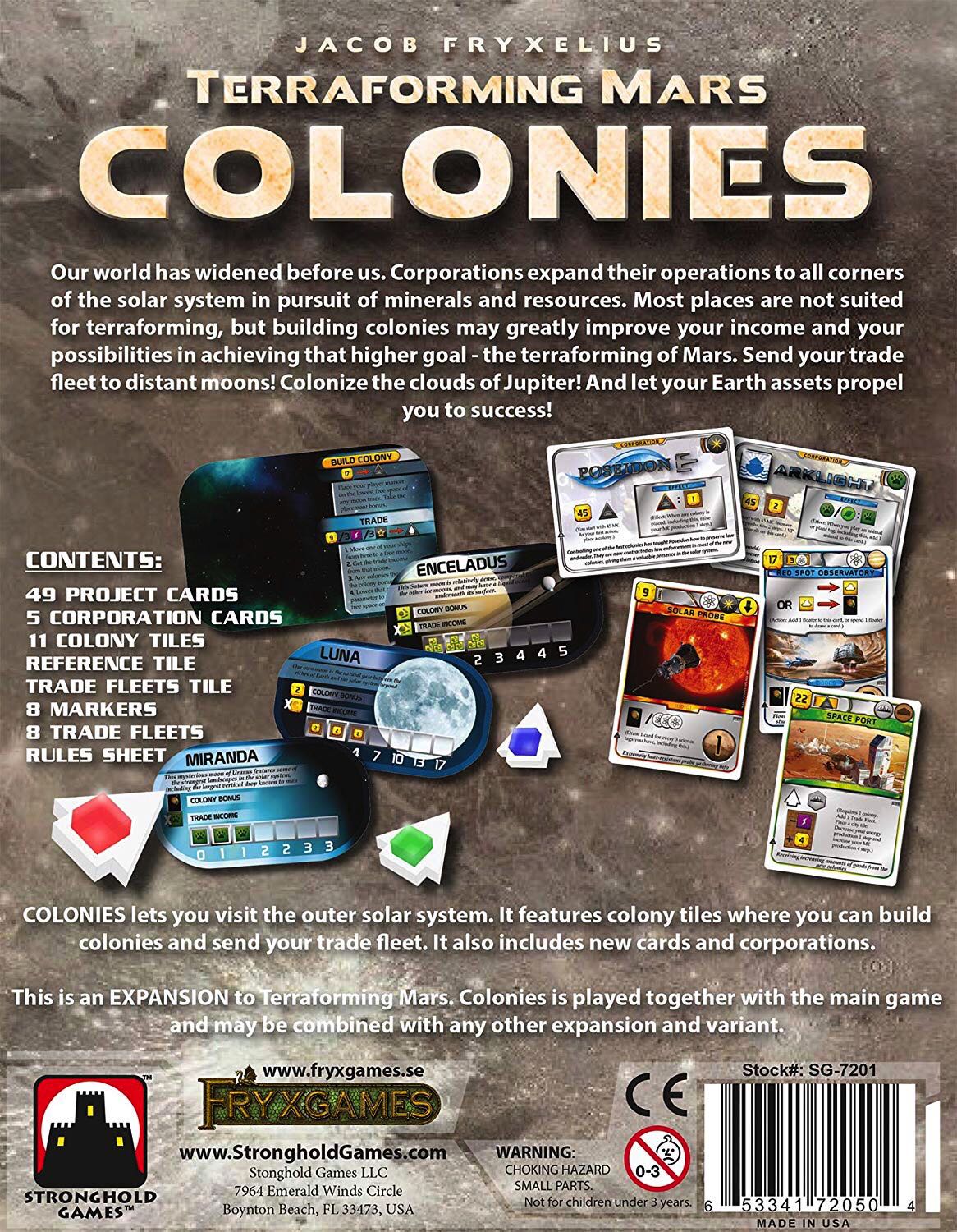Terraforming Mars: Colonies  (1 - 5) board game collectible [Barcode 653341720504] - Main Image 2