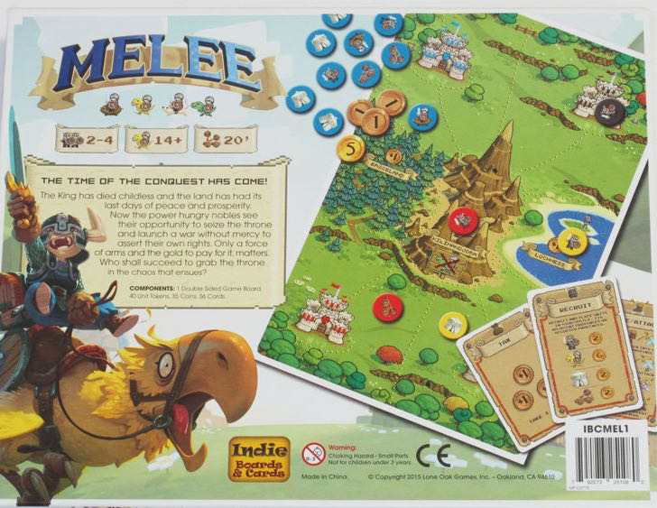 Melee  (2-4) board game collectible [Barcode 792273251080] - Main Image 2