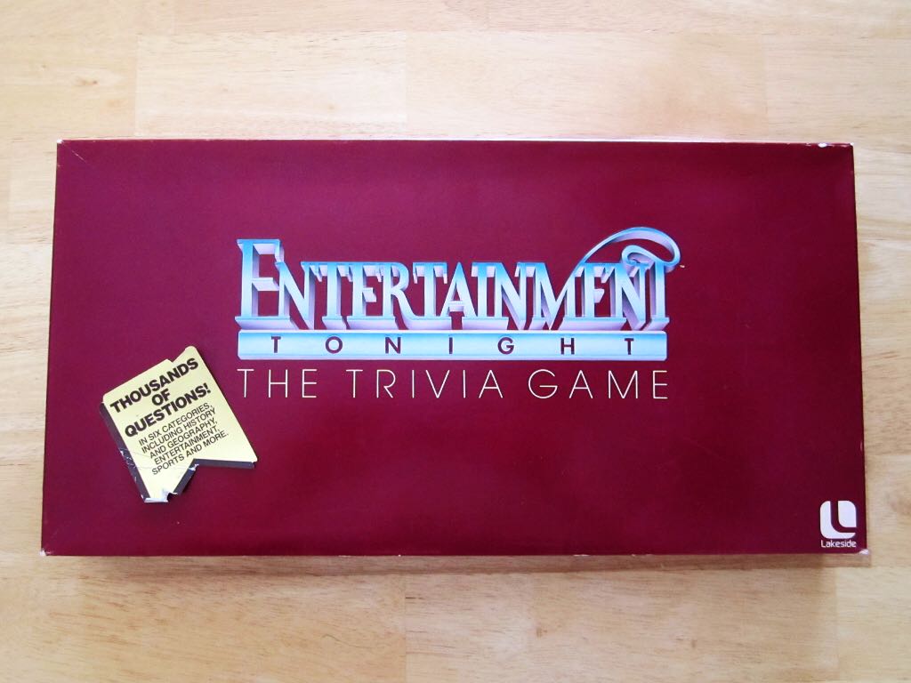 Entertainment The Trivia Game  board game collectible - Main Image 4